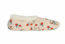 Snoozies | Floral Corduroy Slipper With Memory Foam Sole