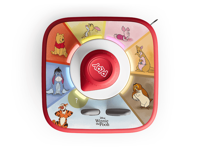 Disney Winnie the Pooh Toniebox 2 Full Play Set - Sunset Red