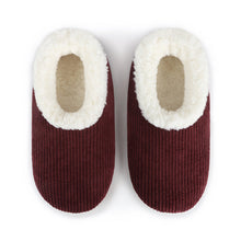 Snoozies | Solid Corduroy Slipper With Memory Foam Sole