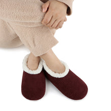 Snoozies | Solid Corduroy Slipper With Memory Foam Sole