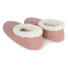 Snoozies | Solid Corduroy Slipper With Memory Foam Sole