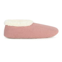 Snoozies | Solid Corduroy Slipper With Memory Foam Sole