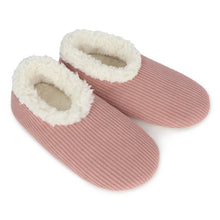 Snoozies | Solid Corduroy Slipper With Memory Foam Sole