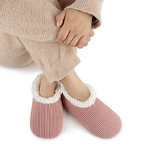 Snoozies | Solid Corduroy Slipper With Memory Foam Sole