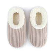 Snoozies | Solid Corduroy Slipper With Memory Foam Sole