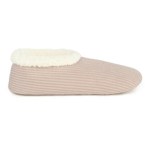 Snoozies | Solid Corduroy Slipper With Memory Foam Sole