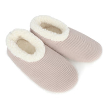 Snoozies | Solid Corduroy Slipper With Memory Foam Sole