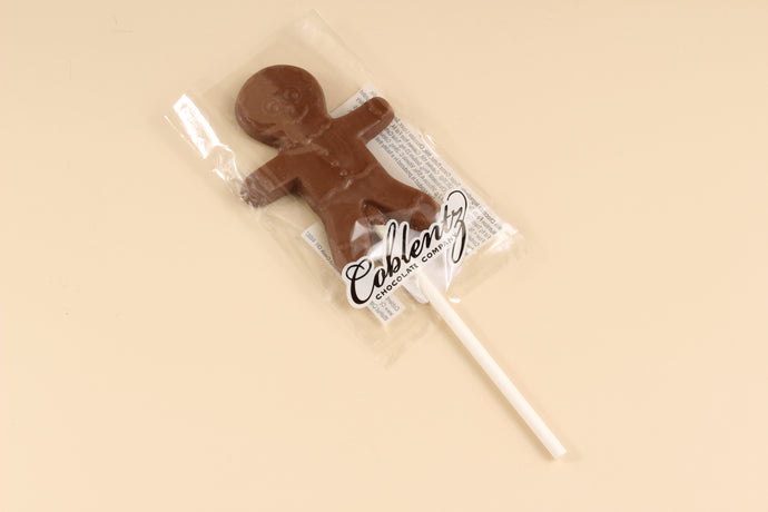 Milk Chocolate Gingerbread Man Pop 1.5 oz