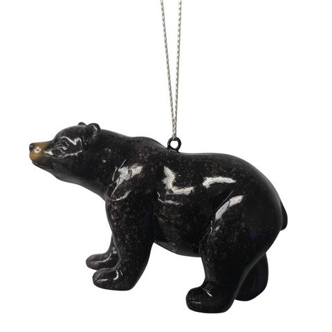 Resin Black Bear Ornament