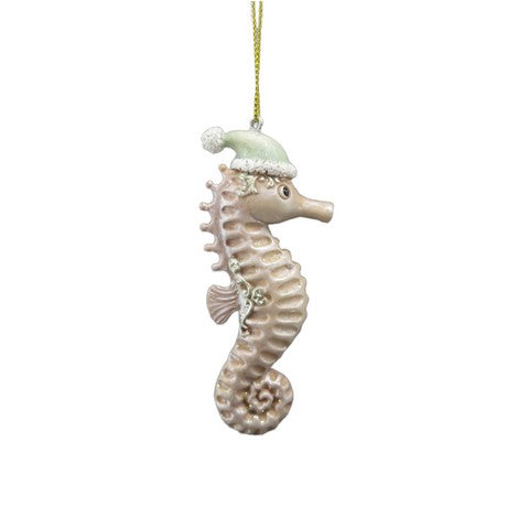 Resin Seahorse Ornament