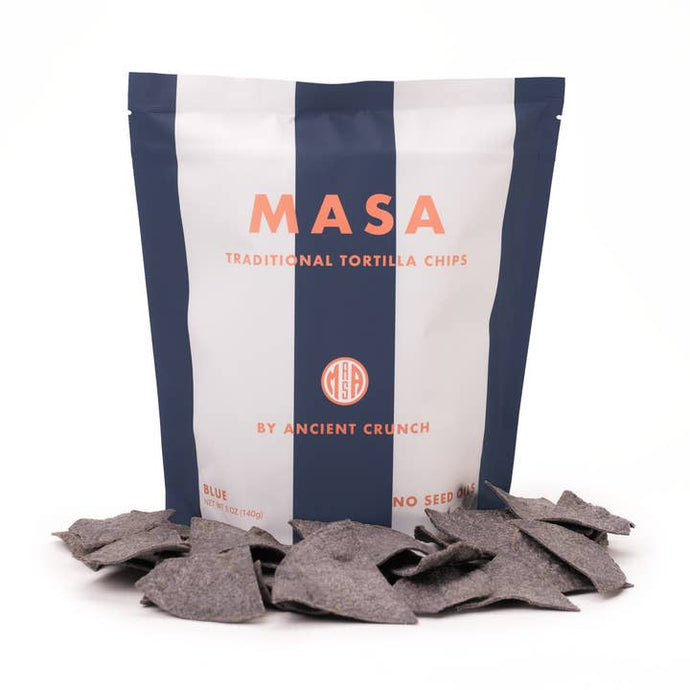 Masa Chips, Blue, 5oz Bag