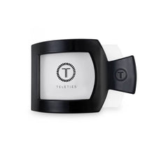 Square Flat Hair Clip | Jet Black