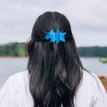 Flat Hair Clip | Blue Shooting Star