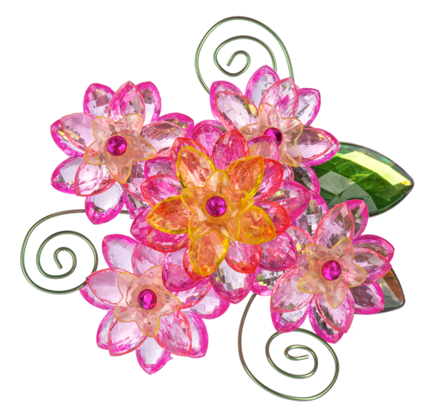 Dahlia Posy Pot