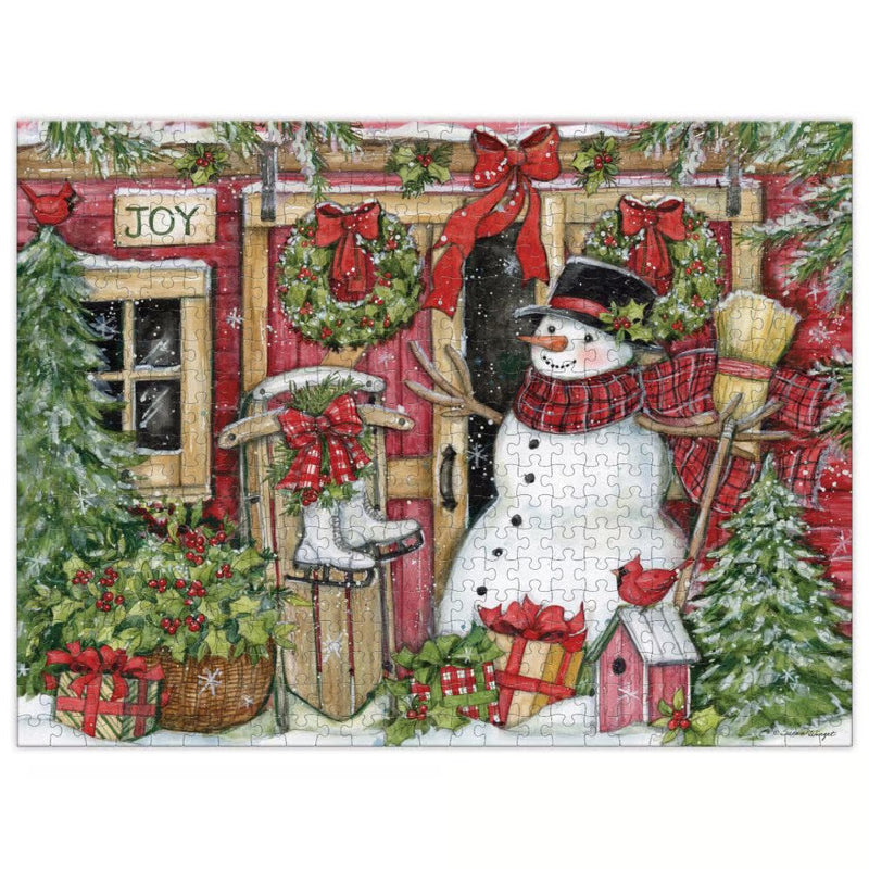 Frosty Welcome Luxe 500 Piece Puzzle