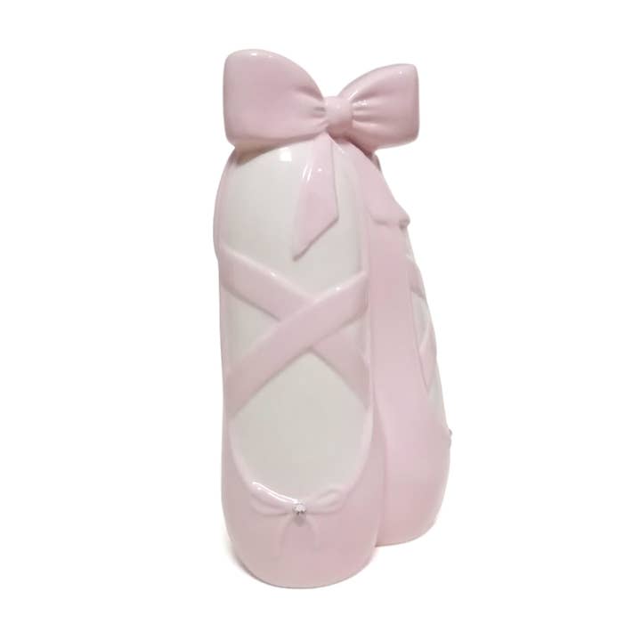 Pink Ballerina Slippers Bank