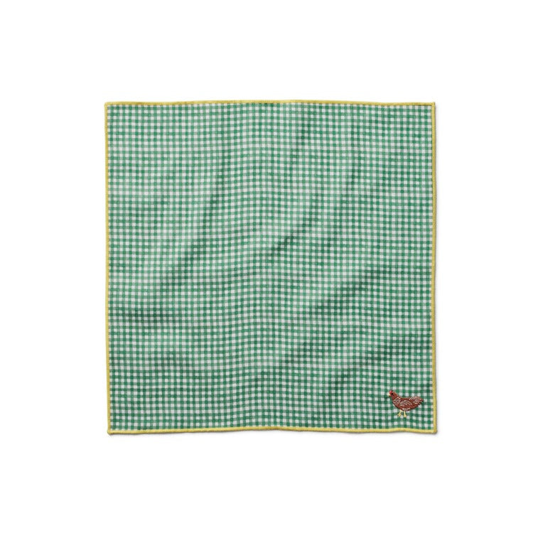 Home Sweet Home Embroidered Cotton Napkins, Assorted Set of 4