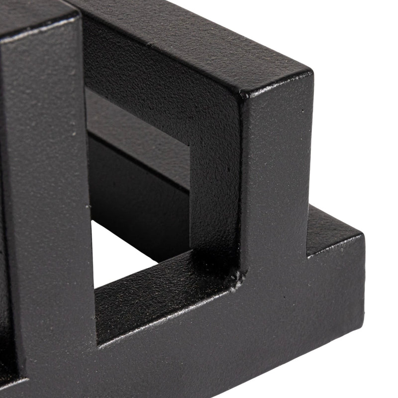 Metal Stand w/ 3 Sections, Black
