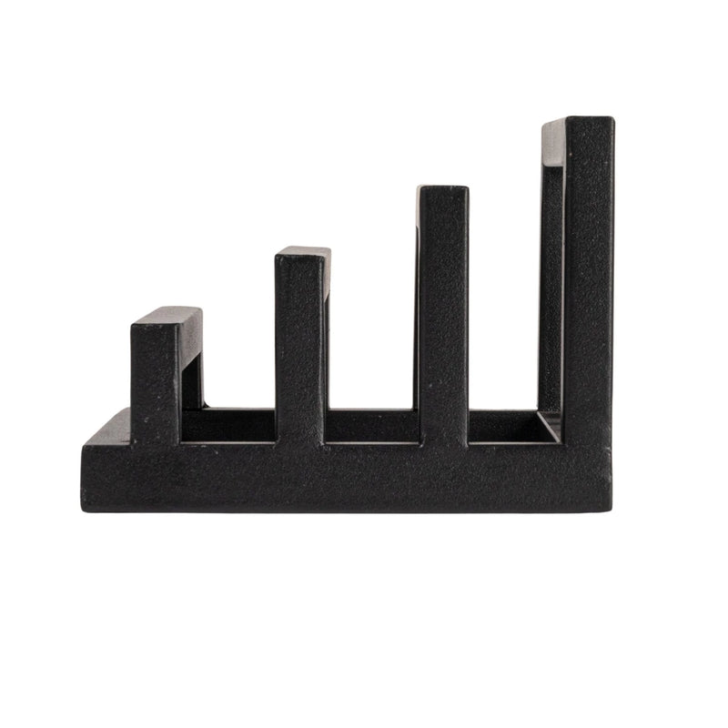 Metal Stand w/ 3 Sections, Black