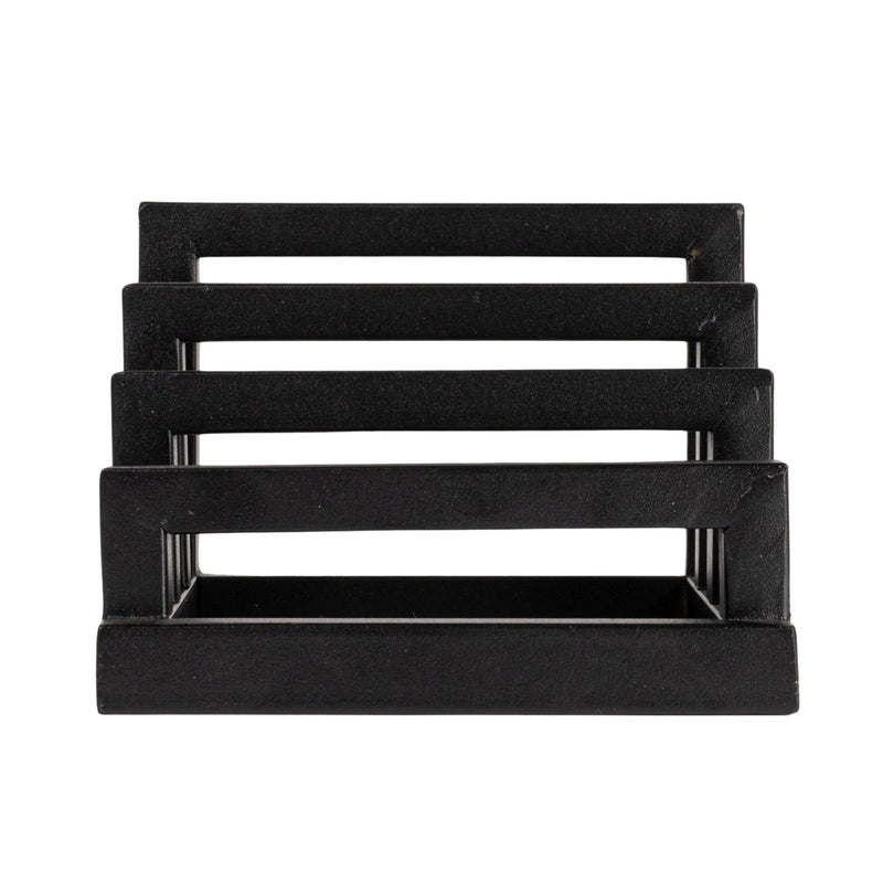 Metal Stand w/ 3 Sections, Black