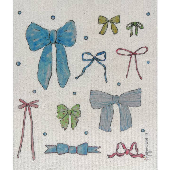 Dainty Bows Swedish Cloth