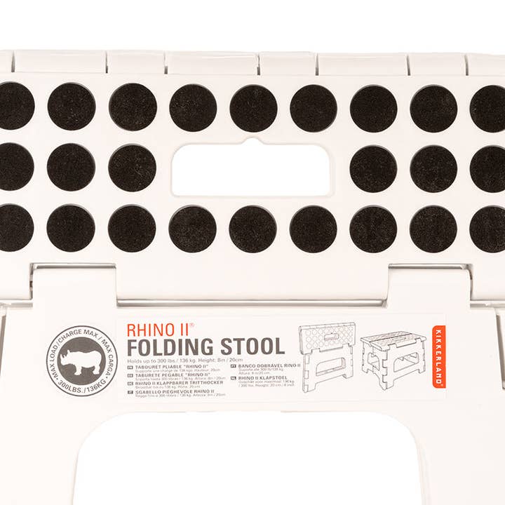 Rhino II Step Stool - White