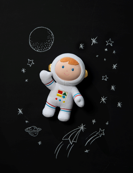 Astronaut Doll with Rattle