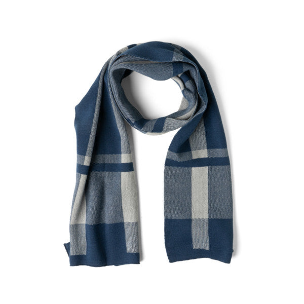 Britt's Knits Gentleman's Plaid Knit Scarf