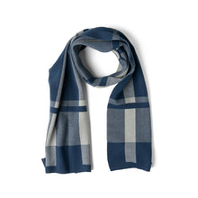 Britt's Knits Gentleman's Plaid Knit Scarf