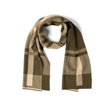 Britt's Knits Gentleman's Plaid Knit Scarf
