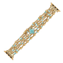 Healing Amazonite Delight Stretch Apple Watch Strap