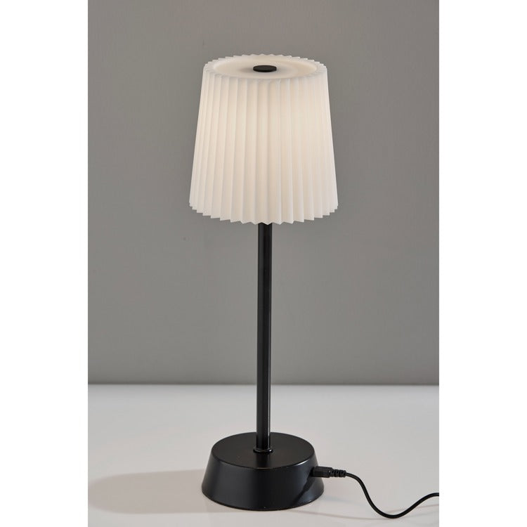 Bobby Cordless LED Table Lamp Black