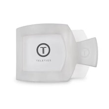 Square Flat Hair Clip | Coconut White