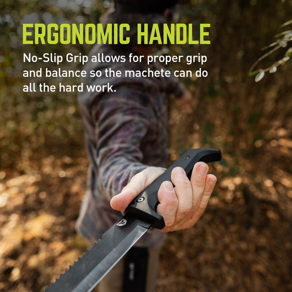 TRUE 17" Sawback Machete