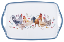 Watercolor Chicken Serving Tray