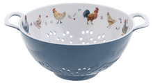 Watercolor Chicken Berry Bowl