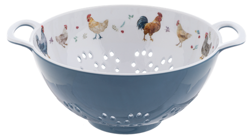 Watercolor Chicken Berry Bowl