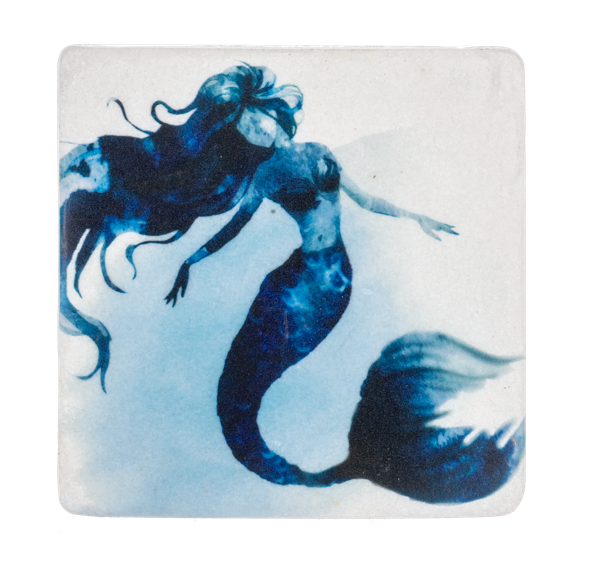 Watercolor Under the Sea Coaster (4 pc. set)