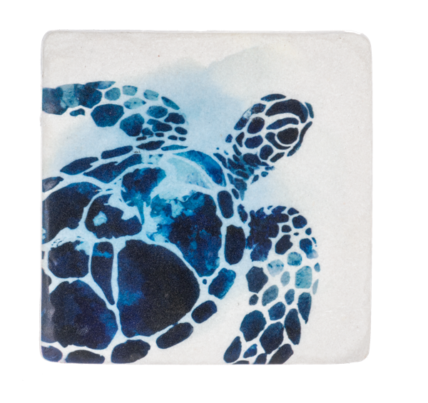 Watercolor Under the Sea Coaster (4 pc. set)