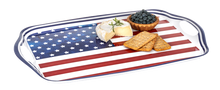 American Flag Serving Tray