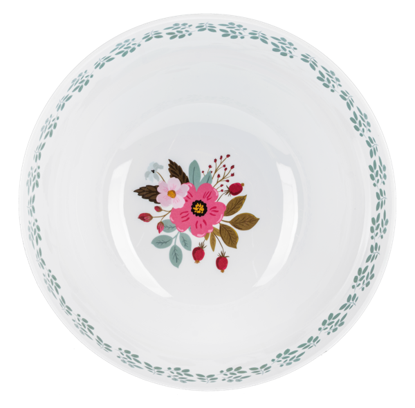 Floral Serving Bowl