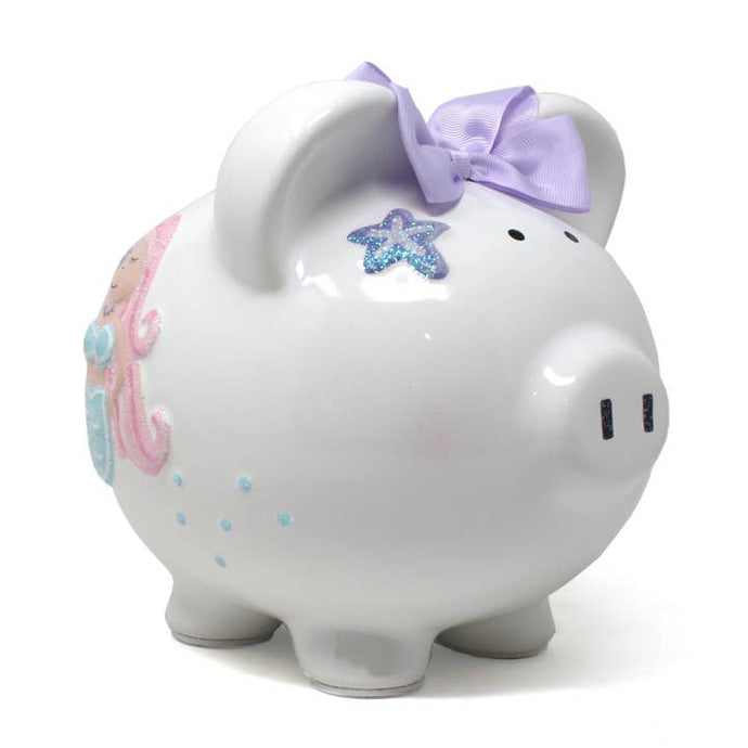 Mermaid Large Piggy Bank