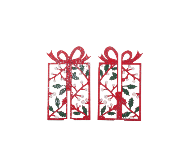 Oversized Glitter Presents (3 piece set)