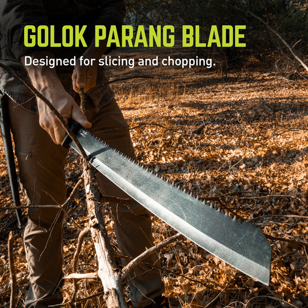 TRUE 17" Sawback Machete