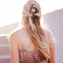 Square Flat Hair Clip | Jet Black
