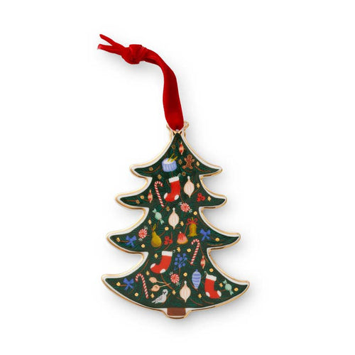 Rifle Paper Co. | Holiday Tree Porcelain Ornament