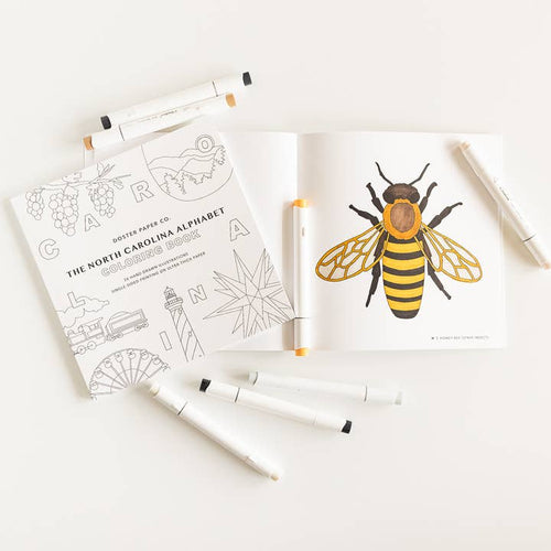 North Carolina Alphabet Coloring Book