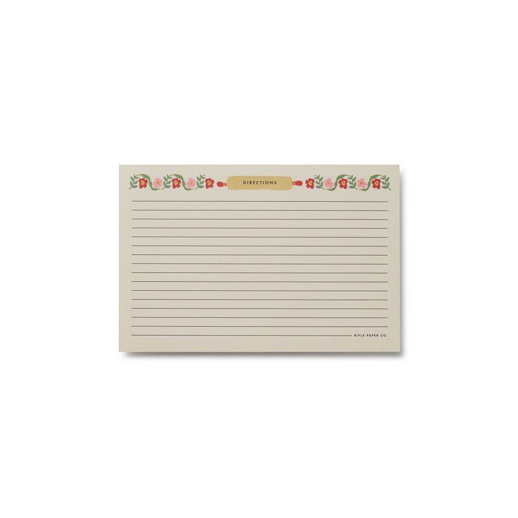 Pack of 12 Home Sweet Home Recipe Cards