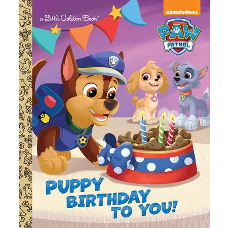 A Little Golden Book: Puppy Birthday To You!