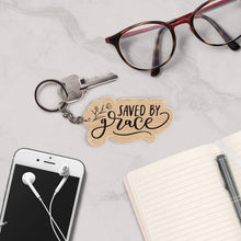 Saved By Grace Key Chain